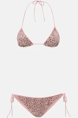 Oseree Oséree Bikini Netquins mit Pailletten