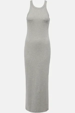 Totême Midikleid aus einem Baumwollgemisch