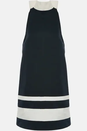 Staud Minikleid Finn aus einem Baumwollgemisch