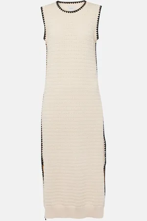 Varley Midikleid Dwight aus Baumwolle