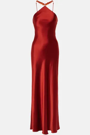 Staud Robe Cadence aus Satin