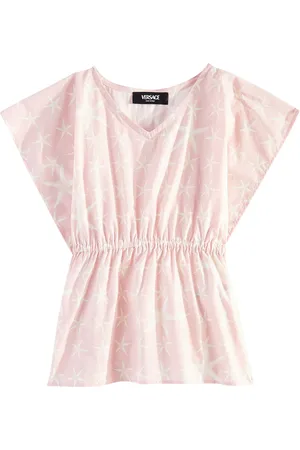 VERSACE Bedruckter Kaftan Stella Marina aus Baumwolle