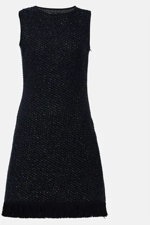 Oscar de la Renta Minikleid aus Tweed