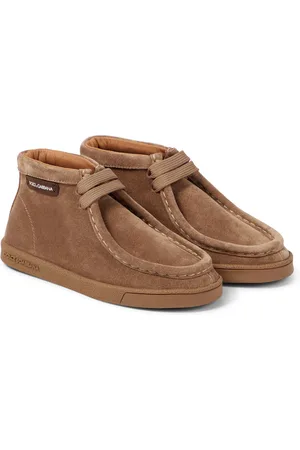 Dolce & Gabbana Ankle Boots aus Veloursleder