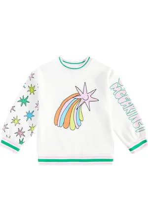 Stella McCartney Bedrucktes Sweatshirt aus Baumwoll-Jersey