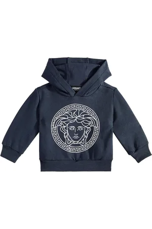VERSACE Baby Hoodie Medusa aus Baumwoll-Jersey
