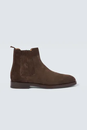Brunello Cucinelli Chelsea Boots aus Veloursleder