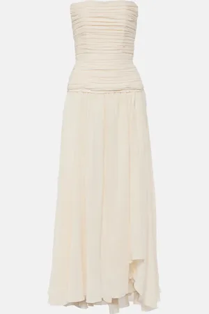 Staud Maxikleid Hightide aus einem Baumwollgemisch