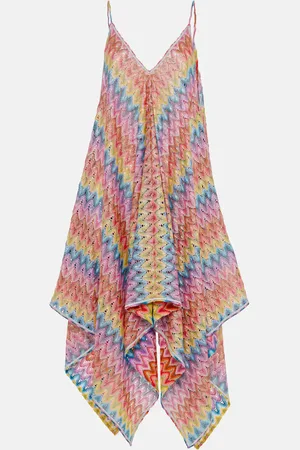 Missoni Maxikleid aus Häkelstrick