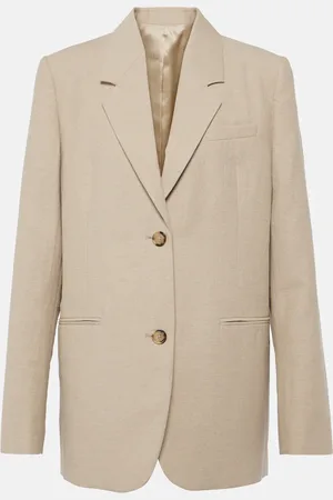 Totême Blazer aus einem Leinengemisch