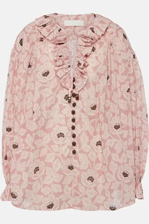 ZIMMERMANN Bedruckte Bluse Ottie aus Baumwolle