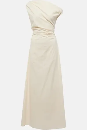 Staud Maxikleid Maxi Phare aus Baumwollpopeline