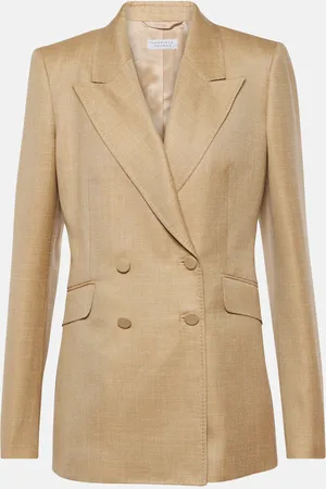 GABRIELA HEARST Blazer aus Wolle, Seide und Leinen