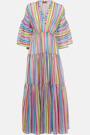 Missoni Maxikleid aus Baumwolle und Seide