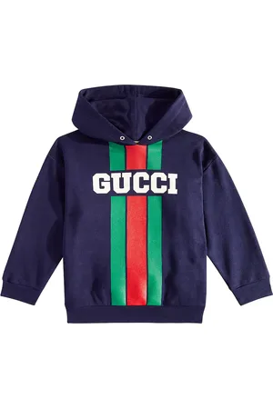 Gucci Hoodie Gucci Web aus Baumwoll-Jersey
