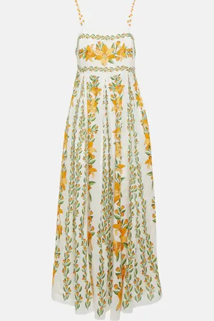 Farm Rio Maxikleid Tropical Lightness aus Baumwolle