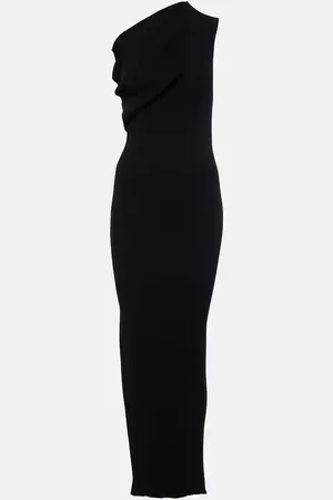 Rick Owens One-Shoulder-Maxikleid aus Jersey