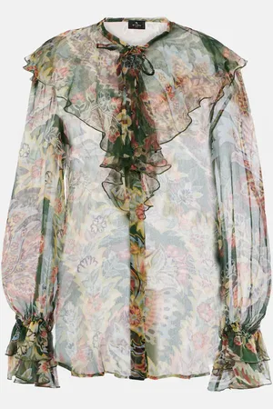 Etro Bedruckte Bluse aus Seide