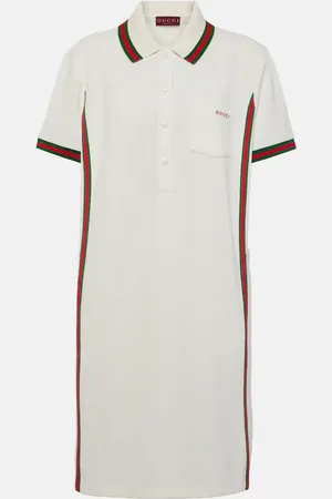 Gucci Polokleid aus Baumwoll-Piqué