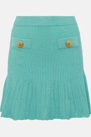 Balmain Minirock aus Strick