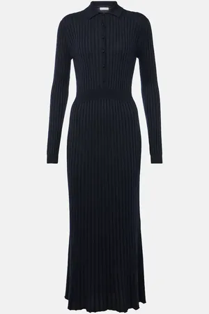 GABRIELA HEARST Polokleid Ardor aus Seide und Kaschmir