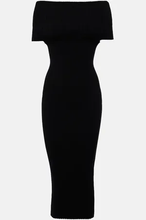 Sportmax Off-Shoulder-Midikleid Feritos