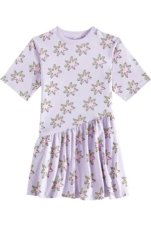 Stella McCartney Bedrucktes Kleid aus Baumwoll-Jersey