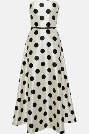 Max Mara Maxikleid Cippo aus Baumwolle und Seide