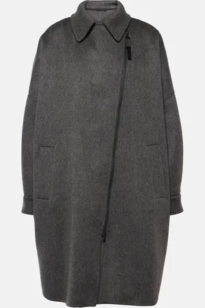 Brunello Cucinelli Oversize-Carcoat aus Kaschmir