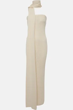MAGDA BUTRYM Maxikleid aus Leinen und Baumwolle