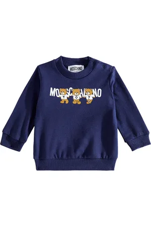 Moschino Baby Bedrucktes Sweatshirt aus Baumwolle