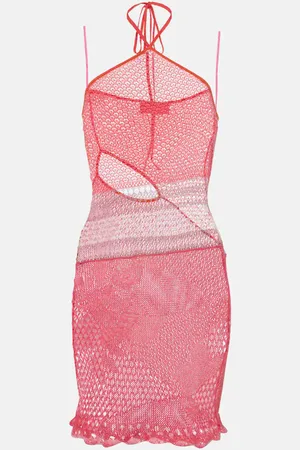 Roberta Einer Minikleid Natalie aus Häkelstrick