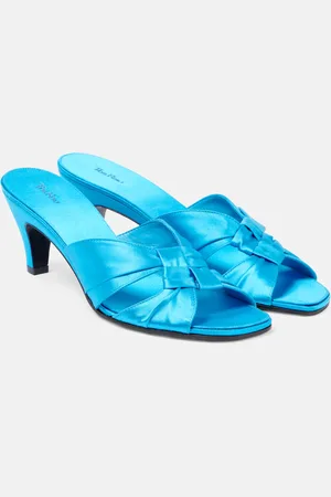 The Row Pantoletten Soft Knot 65 aus Satin