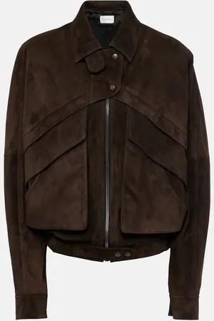 MAGDA BUTRYM Jacke aus Veloursleder