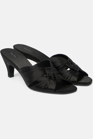 The Row Pantoletten Soft Knot 65 aus Satin