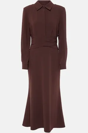 Roland Mouret Midikleid aus Crêpe-Satin