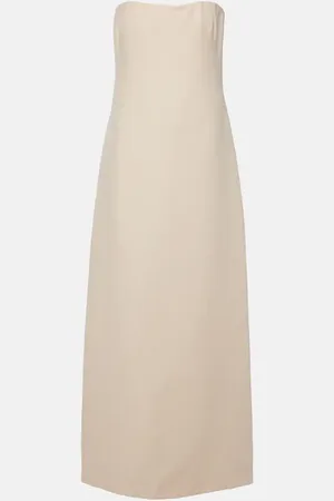 GABRIELA HEARST Midikleid Opus aus Wolle und Seide