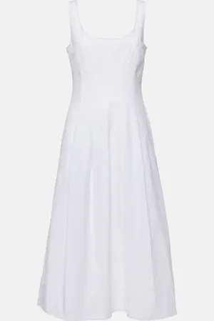 Proenza Schouler White Label Midikleid Shelby aus Baumwolle