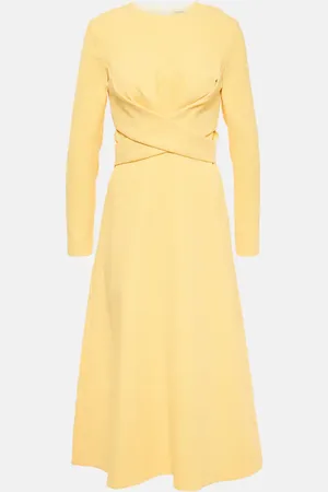 EMILIA WICKSTEAD Midikleid Elta aus Crêpe