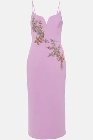 Rebecca Vallance Verziertes Midikleid Chantara
