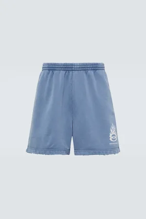 Balenciaga Shorts Political Campaign aus Baumwoll-Fleece