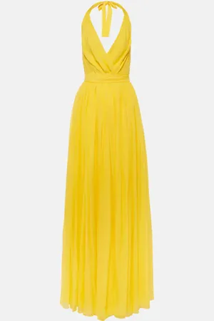 Dolce & Gabbana Robe aus Seidenchiffon