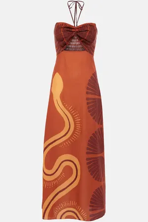 JOHANNA ORTIZ Maxikleid aus Baumwolle