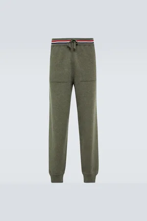 Thom Browne Jogginghose RWB Stripe aus Kaschmir