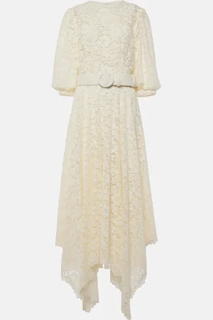 Costarellos Midikleid aus Spitze