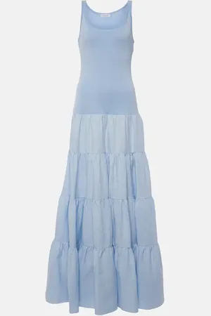 GABRIELA HEARST Maxikleid Pozas aus Leinen