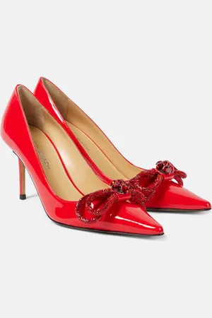 Mach & Mach Verzierte Pumps 85 aus Lackleder