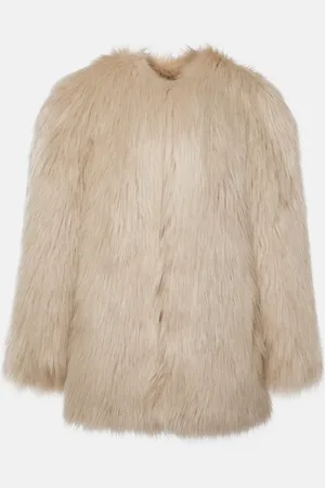 Saint Laurent Jacke aus Animal-Free Fur