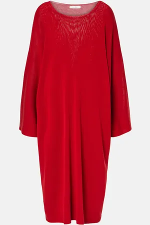 The Row Midikleid Gluck aus Baumwolle