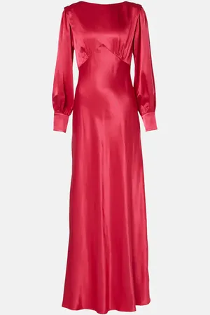 RIXO London Maxikleid Marni 2 aus Crêpe
